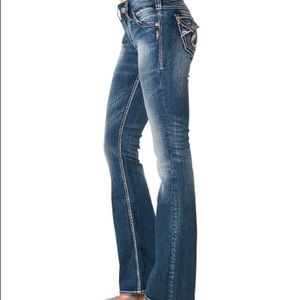 Womens silver suki surplus jeans waist 28